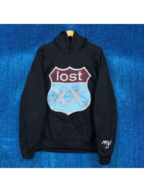 Machine Gun Kelly Lost Americana Album Route 66 Hoodie XL